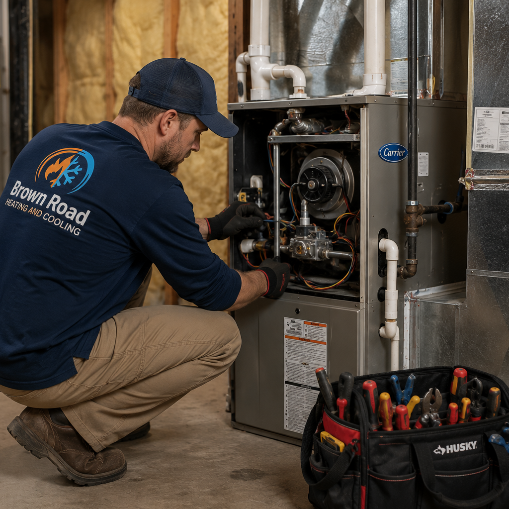 cropped-hvac-tech-working-on-furnace-mills-river